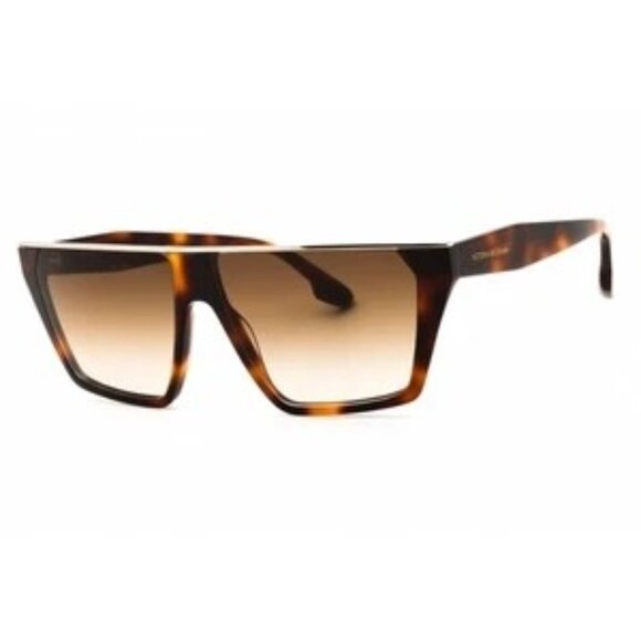 NEW VICTORIA BECKHAM SUNGLASSES BROWN WOMEN EYEWEAR